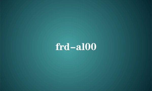 frd-al00