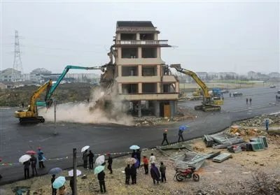 浙江温岭最牛钉子户的介绍