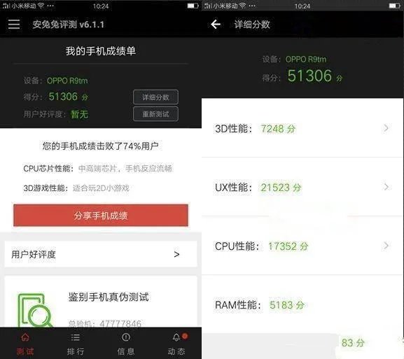 oppo拍照手机和vivo X9哪个好?