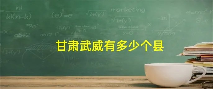 甘肃武威有多少个县