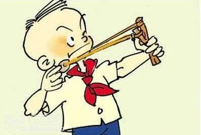 弹弓如何三点一线瞄准?