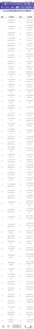 山东地方炼油厂排名
